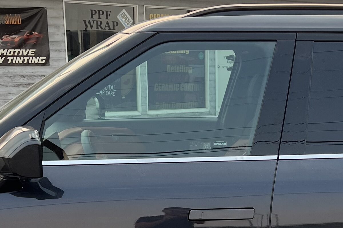 Before: Window Tint